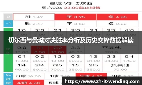 切尔西与曼城对决胜率分析及历史交锋数据解读